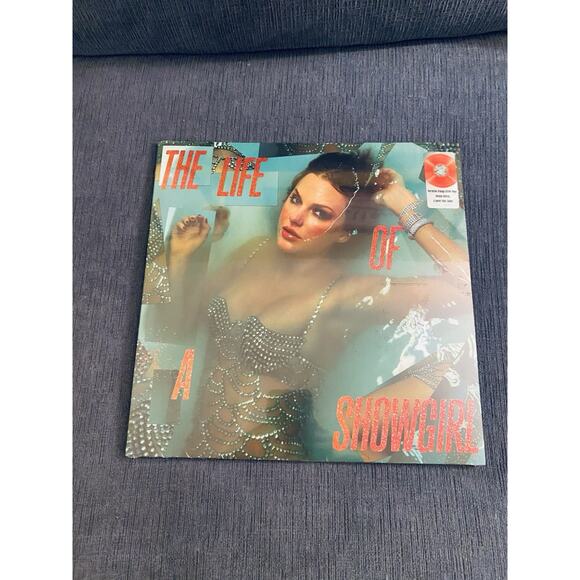 FULL SET Vinyl The Life Of A Showgirl Gold Blue Pearl Red Taylor Swift Limited - Picture 6 of 9